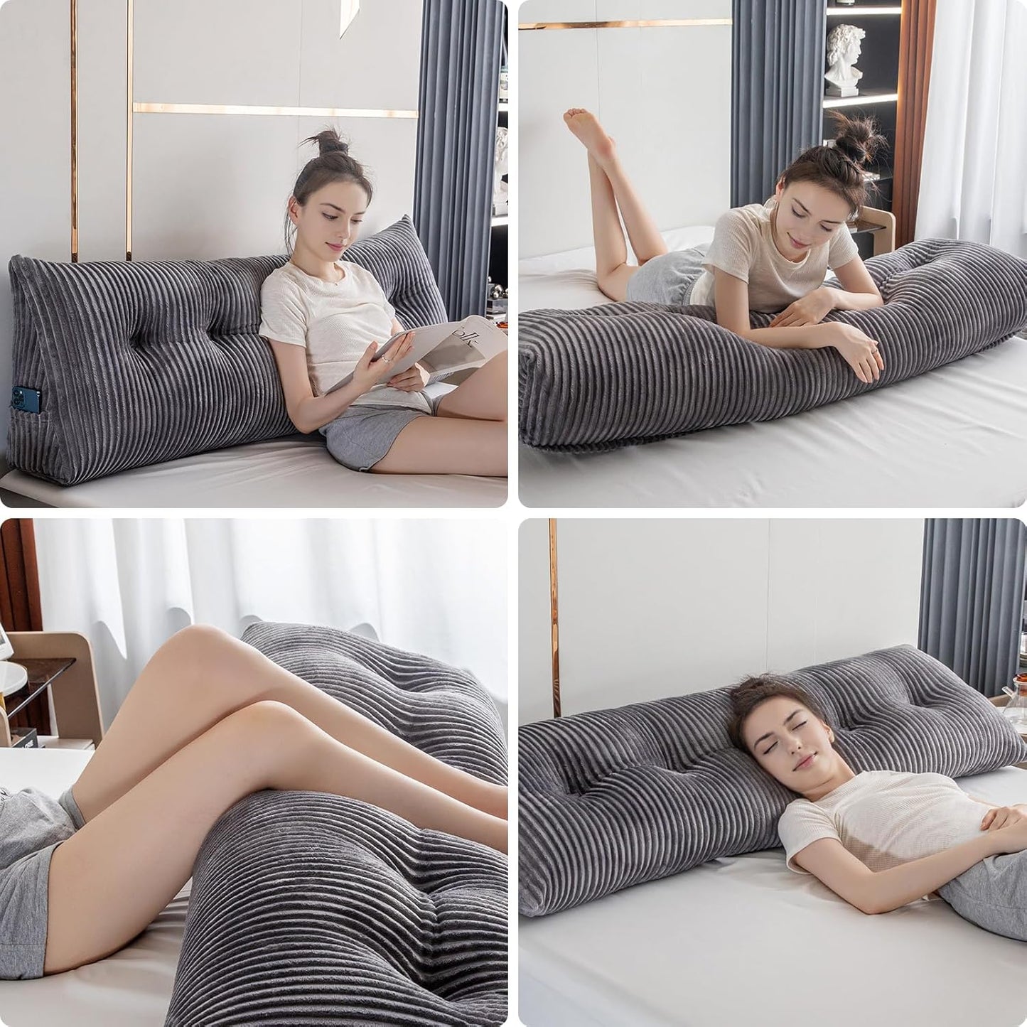 Headboard Support Pillow - Bed & Sofa - Comfi House - Bahrain