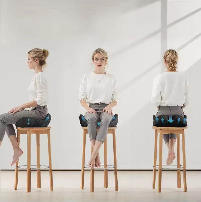 Memory Foam, Curved Seat Cushion - Comfi House - Bahrain