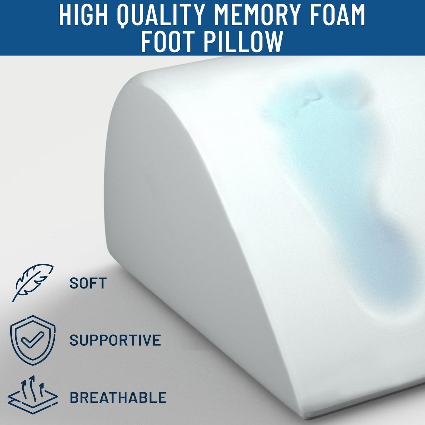 Memory Foam, Foot Rest Cushion - Comfi House - Bahrain