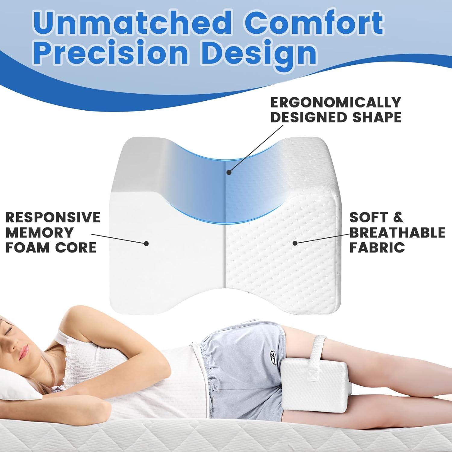 Memory Foam, Side Sleepers Knees and Thighs Pillow - Comfi House - Bahrain