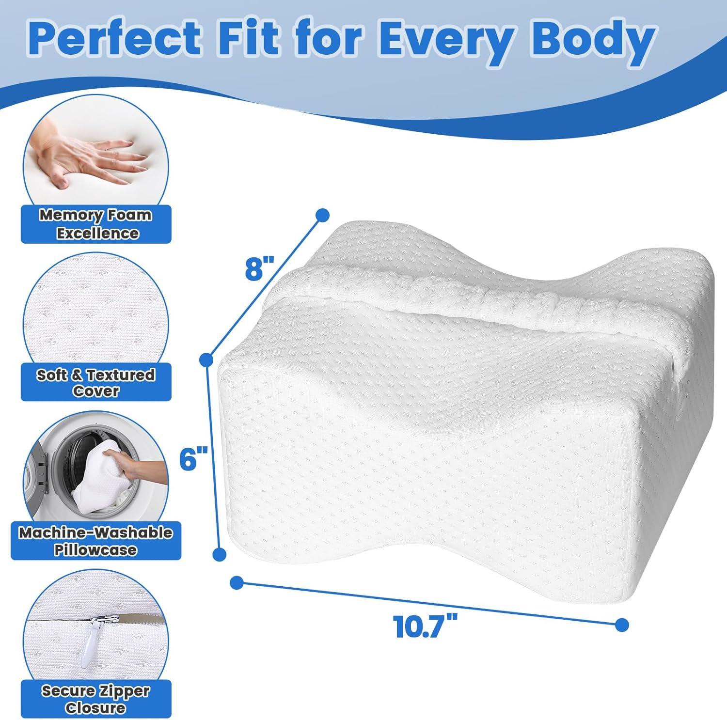 Memory Foam, Side Sleepers Knees and Thighs Pillow - Comfi House - Bahrain