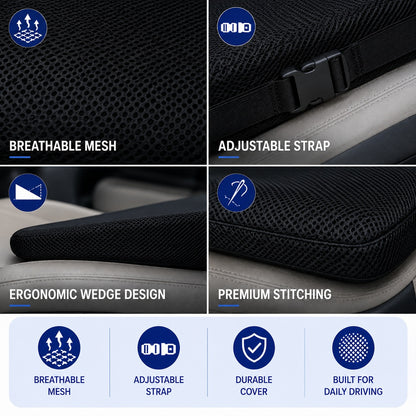 Memory Foam Car Seat Cushion