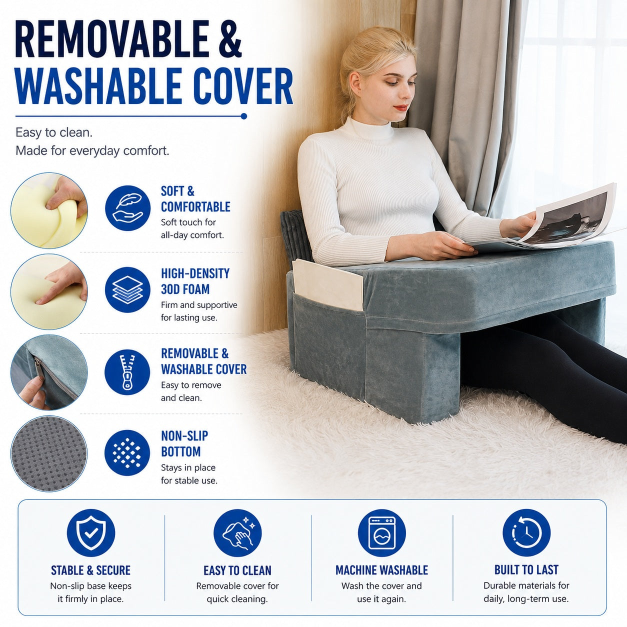 Computer Desk Pillow - Comfi House - Bahrain