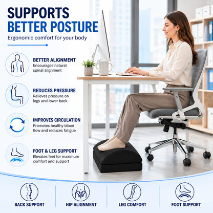 Memory Foam, Foot Rest Cushion