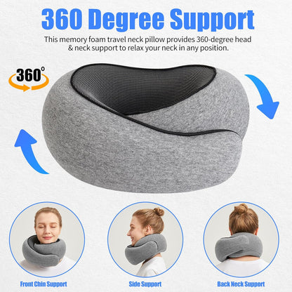 Memory Foam, Neck & Travel Pillow - Comfi House - Bahrain