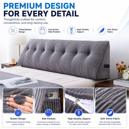Headboard Support Pillow - Bed & Sofa - Comfi House - Bahrain