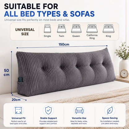 Headboard Support Pillow - Bed & Sofa - Comfi House - Bahrain
