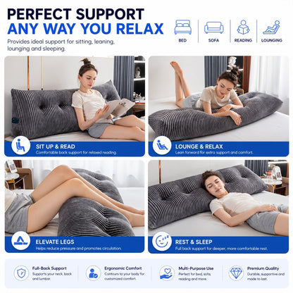 Headboard Support Pillow - Bed & Sofa - Comfi House - Bahrain