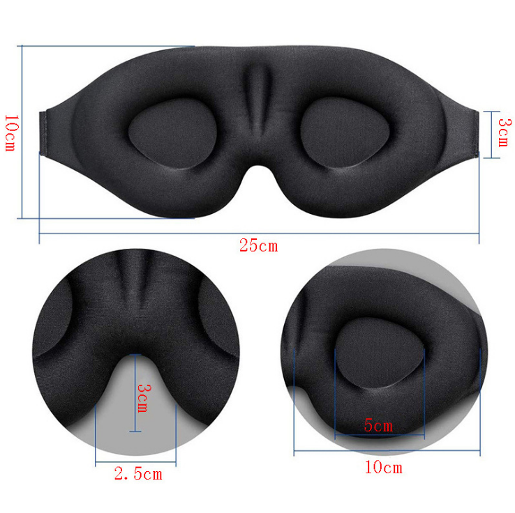 Memory Foam 3D Eye Mask - Comfi House - Bahrain