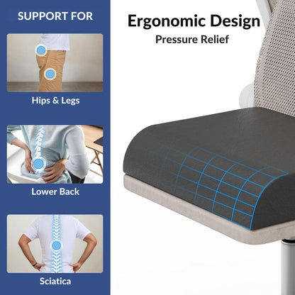 Memory Foam, Large Seat Cushion