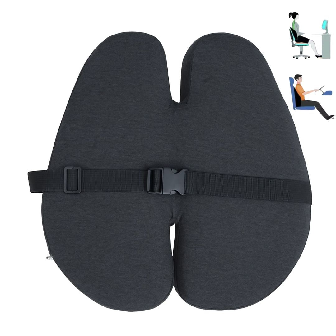 Memory Foam Back Support – Butterfly Design - Comfi House - Bahrain