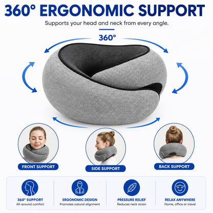 Memory Foam, Neck & Travel Pillow - Comfi House - Bahrain