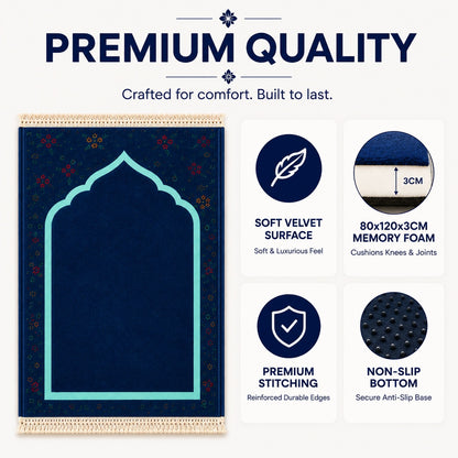 Memory Foam Medical Prayer Mat - Comfi House - Bahrain