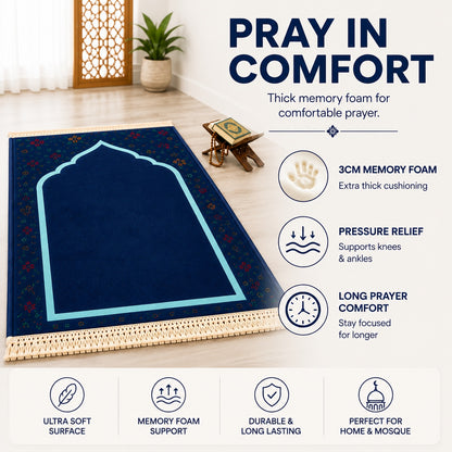 Memory Foam Medical Prayer Mat - Comfi House - Bahrain