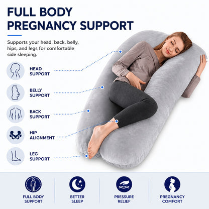 Pregnancy & Maternity Full Body Pillow - Comfi House - Bahrain