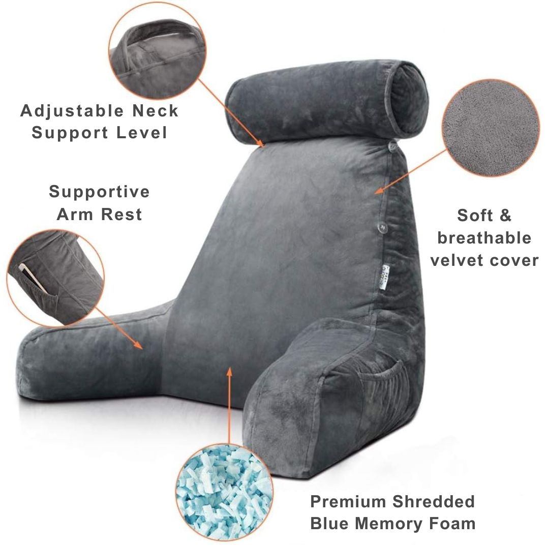 Reading and Relaxing Pillow - Bed & Sofa - Comfi House - Bahrain