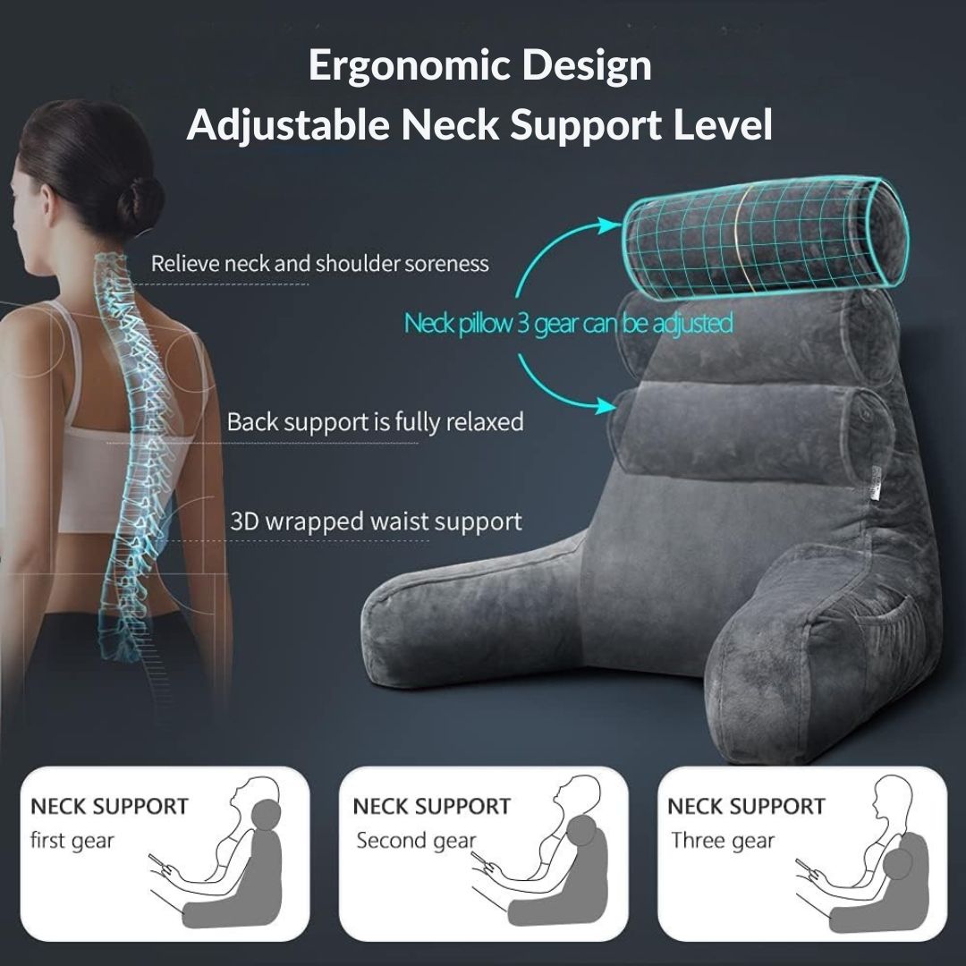 Reading and Relaxing Pillow - Bed & Sofa - Comfi House - Bahrain