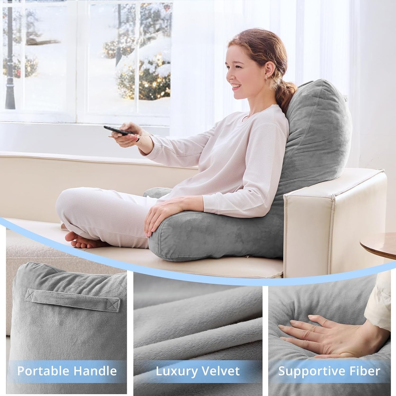 Reading and Relaxing Pillow - Bed & Sofa - Comfi House - Bahrain