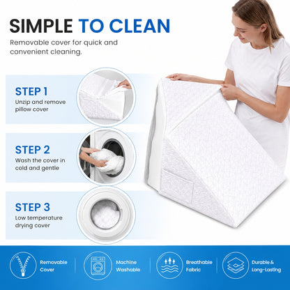 Memory Foam, Acid Reflux Multi-use Wedge Pillow - Comfi House - Bahrain