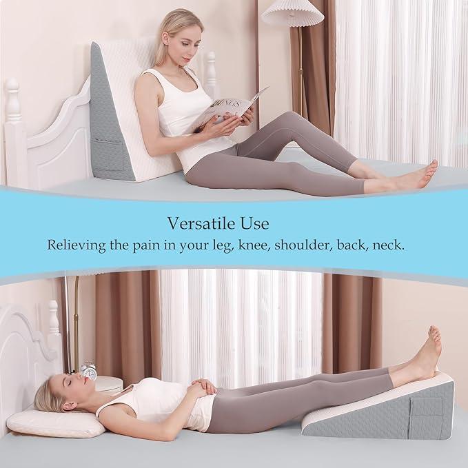 Memory Foam, Acid Reflux Multi-use Wedge Pillow - Comfi House - Bahrain