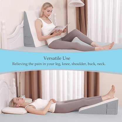 Memory Foam, Acid Reflux Multi-use Wedge Pillow - Comfi House - Bahrain