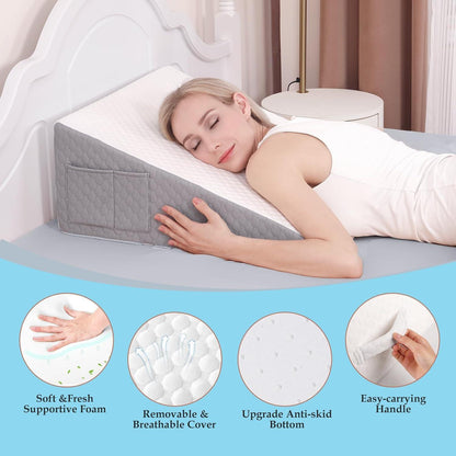Memory Foam, Acid Reflux Multi-use Wedge Pillow - Comfi House - Bahrain