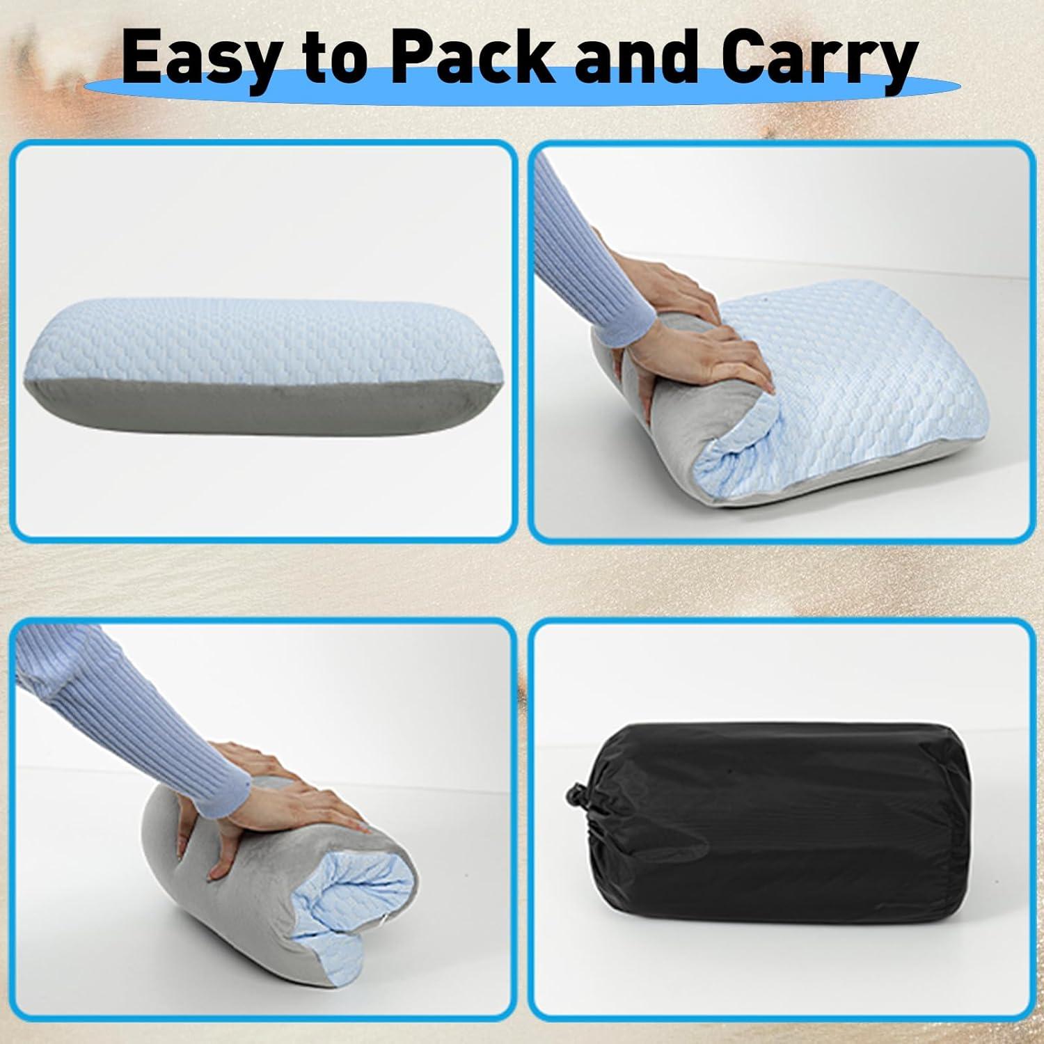 Memory Foam, Camping & Travel Pillow - Comfi House - Bahrain