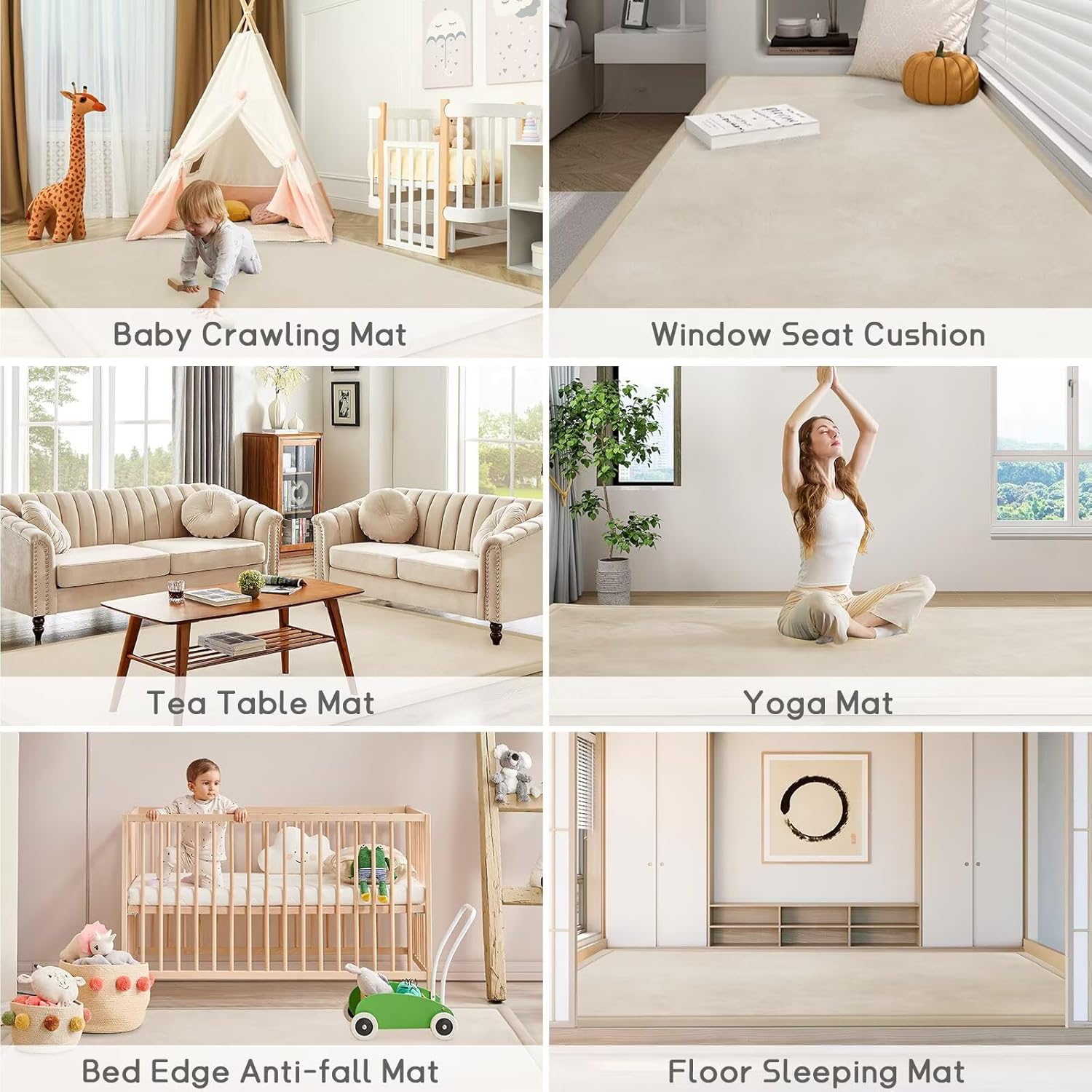 Memory Foam Kids Play & Multi-use Comfort Mat - Comfi House - Bahrain