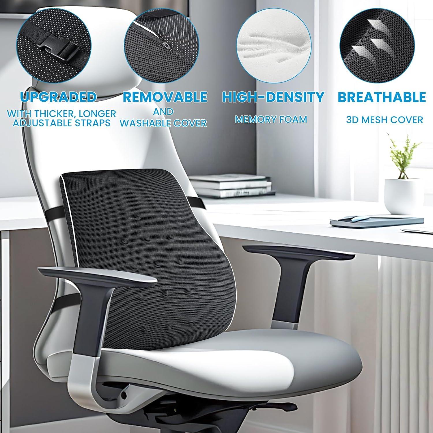 Memory Foam, Lumbar & Back Support - Comfi House - Bahrain