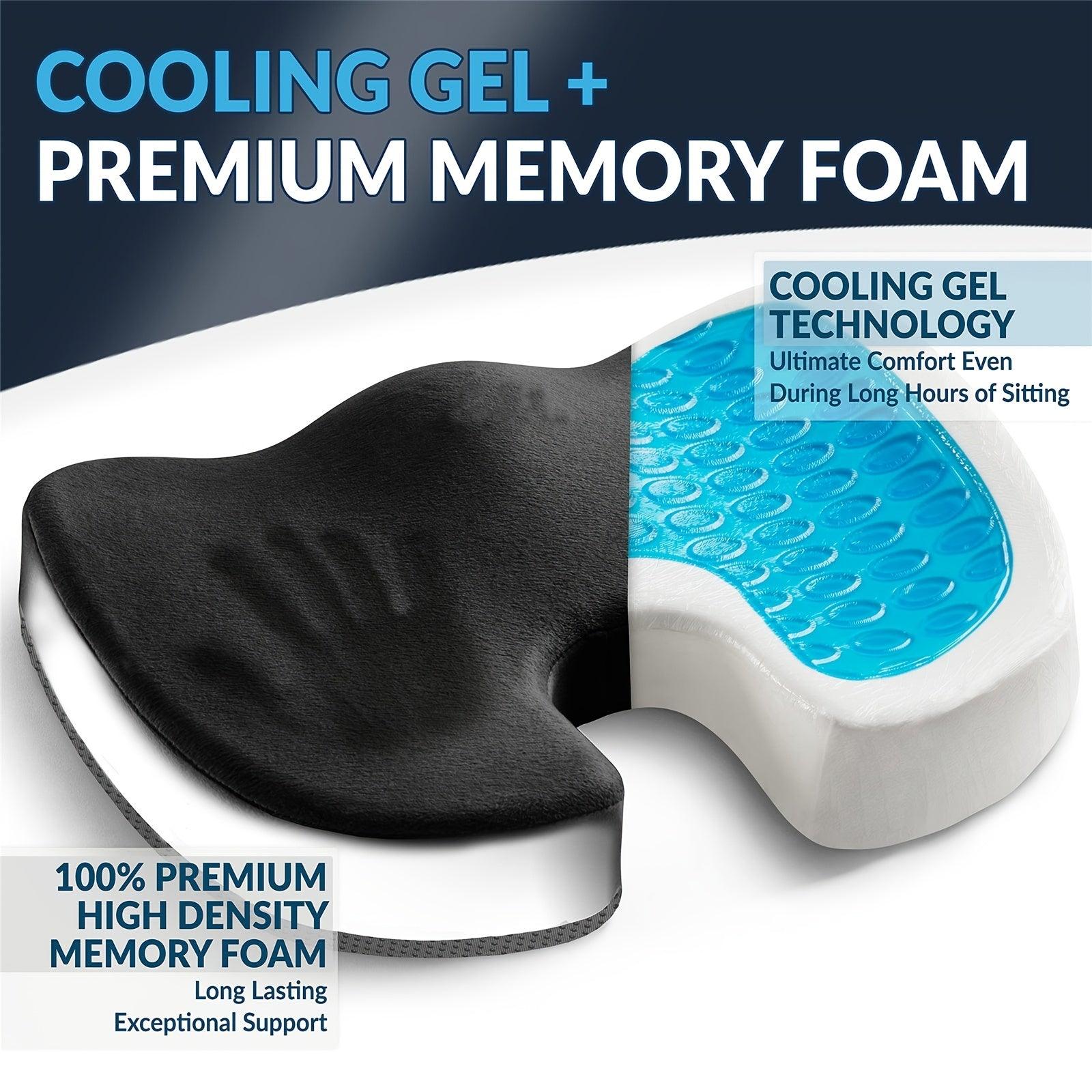 Memory Foam, Seat Cushion with cooling Gel - Comfi House - Bahrain