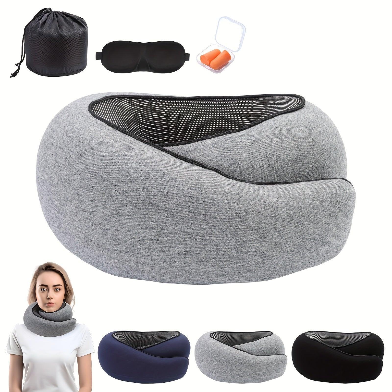 Memory Foam, Neck & Travel Pillow - Comfi House - Bahrain